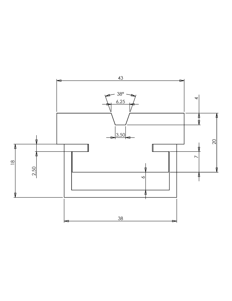 Dimensional plan