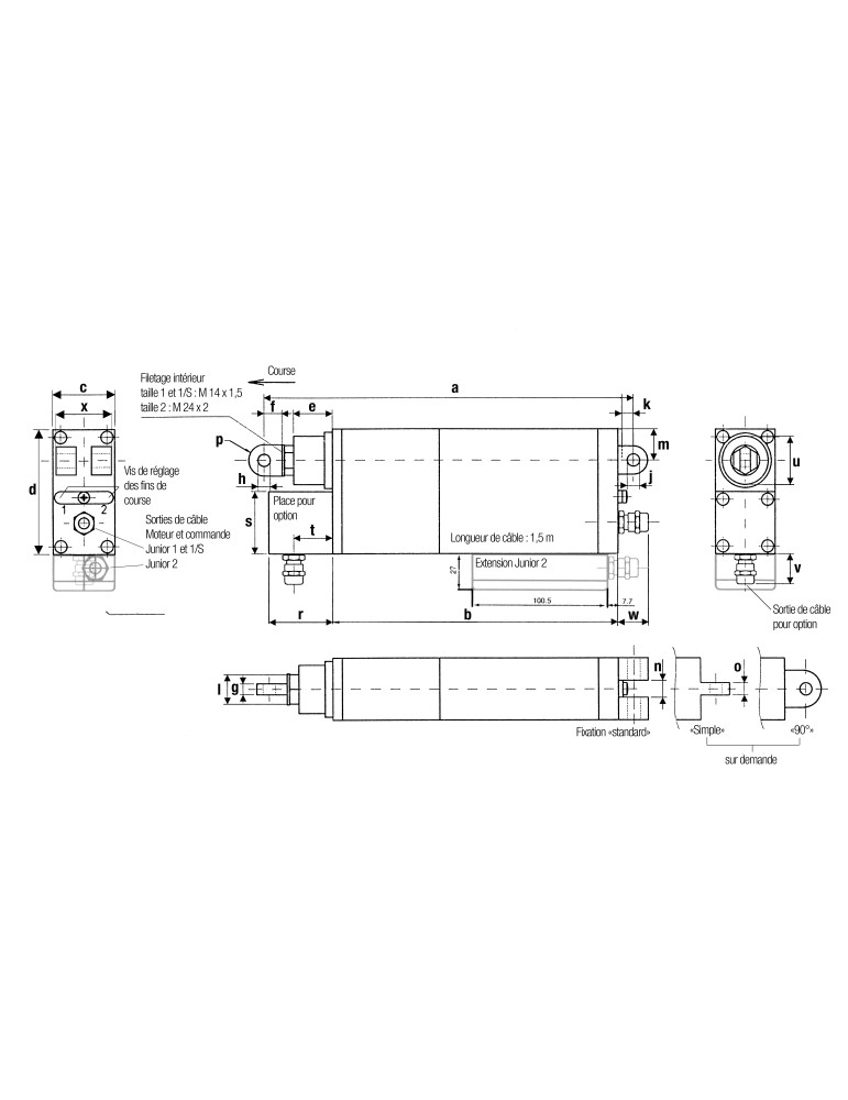 Plan dimensionnel