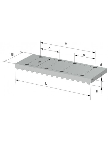 Plaque de jonction 30 X 75-AT3-AP